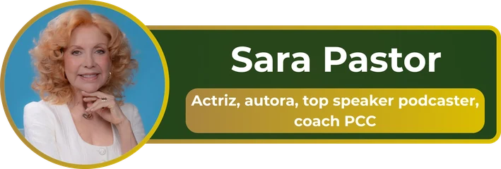 Sara Pastor – Actriz, autora, top speaker podcaster, coach PCC